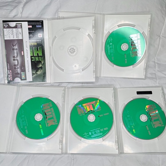 The Incredible Hulk Season 3 DVD Box Set - Pre-Owned - Missing Disc 1 - Picture 7 of 8